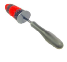 Velgenborstel Zacht - Rood & Zwart | Autoreiniger - Afbeelding 2